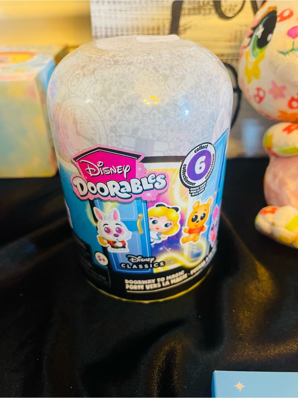 Disney Doorables Collectible Surprise Pod - Blue & White